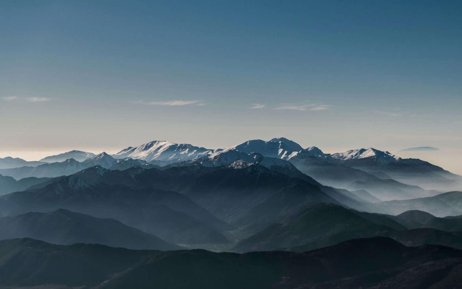 Force Urbania travelling through a scenic landscape